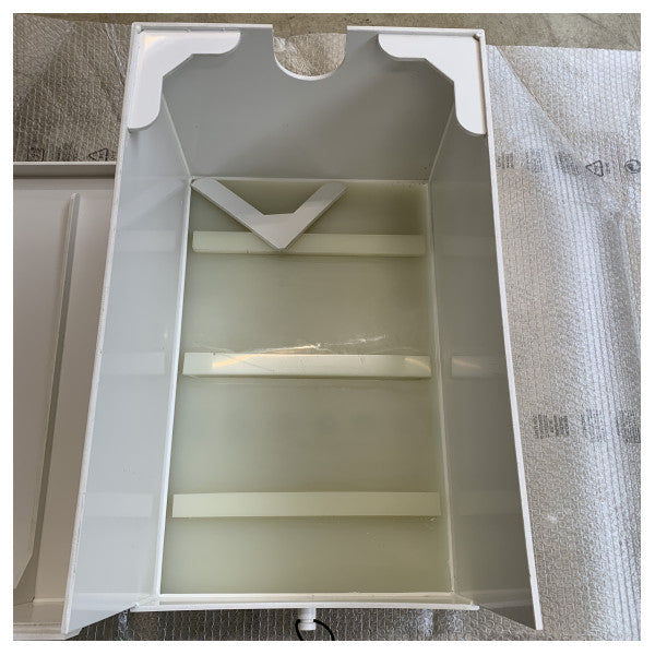 FEIT Marine-Batteriekasten Robustes Stahlgehäuse für Motorbatterien - 600 x 380 x 325 mm