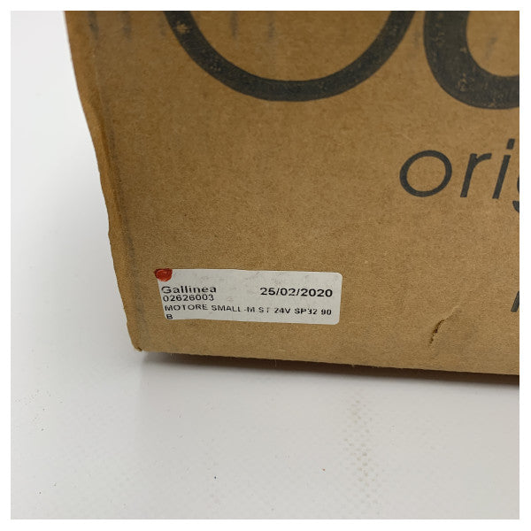 Κινητήρας υαλοκαθαριστήρων Gallinea ST 24V SP32 90 degreen - 02626003