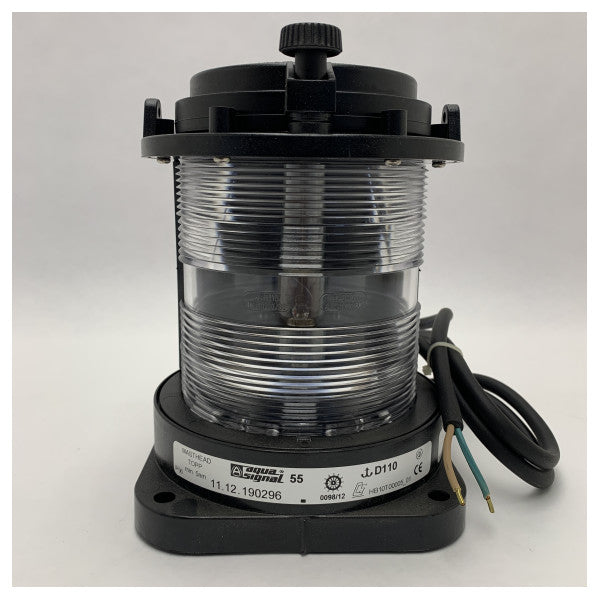 Światło nawigacyjne masztu Aqua Signal serii 55 225 stopni 3 nm - 3532003000