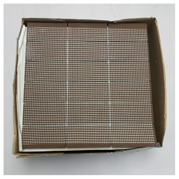 Ανθεκτικά καφέ κεραμικά μωσαϊκά πλακάκια για θαλάσσιες και υγρές εφαρμογές - 4001 ICE