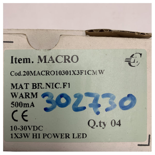 Cantalupi MACRO 10301 топло бял LED wpotlight функция