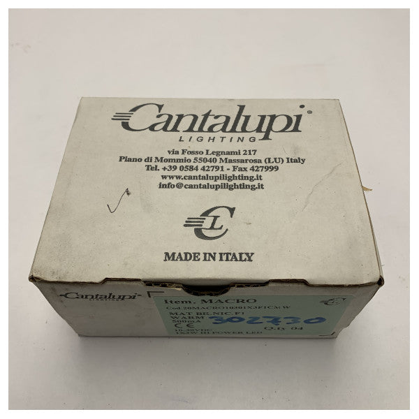 Cantalupi MACRO 10301 топло бял LED wpotlight функция