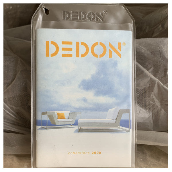 Плетений стілець Dedon Barcelona крейда - 027-001-083