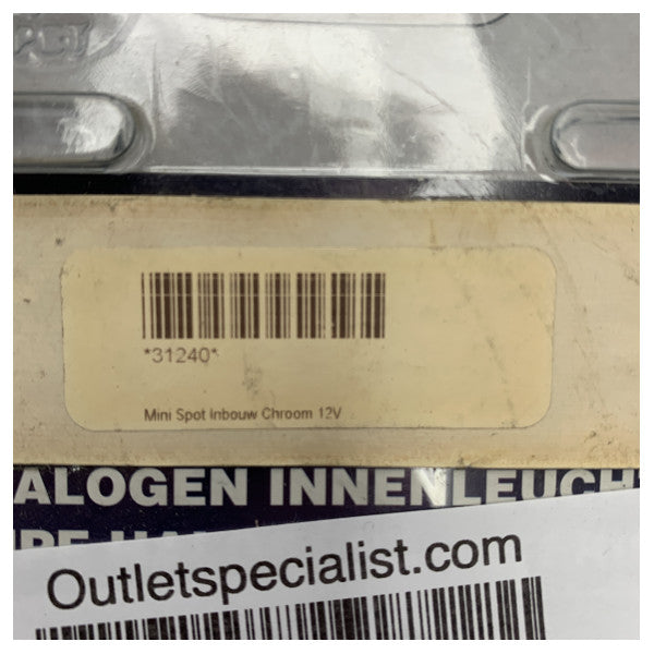 Luz interior cromada de halogéneo Aqua Signal Monte Carlo 5W 12V - 3109110000