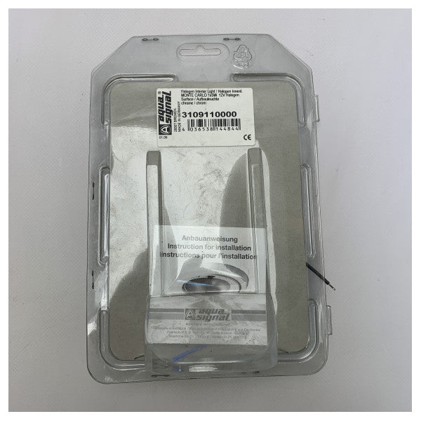 Luz interior cromada de halogéneo Aqua Signal Monte Carlo 5W 12V - 3109110000
