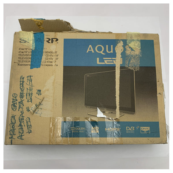 19-дюймовий LED-екран телевізора Sharp 19LE320E BK