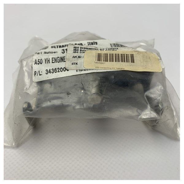 ヤマハA50船外機用Ultraflexマリンステンレスカップリングキット - 耐塩水性ドライブシャフトコネクター