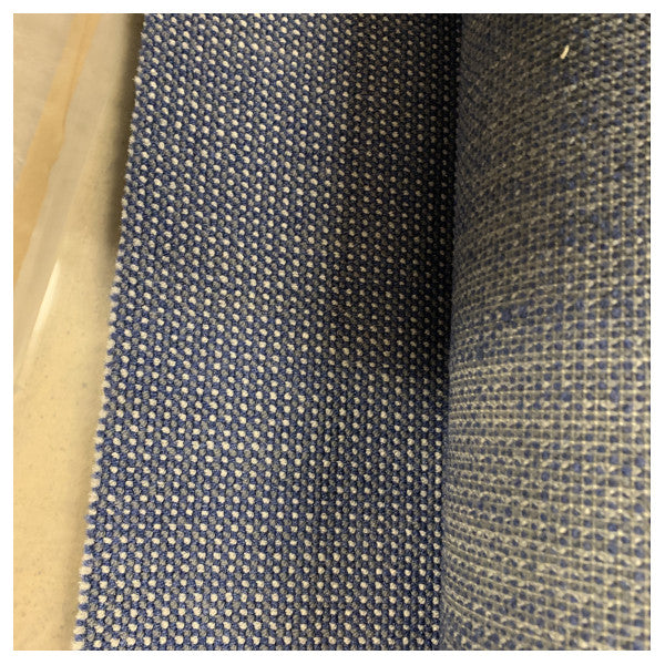 Міцний морський килим Tisca Tweed 4516 - стійкий до погодних умов морський килим Enzian Blue