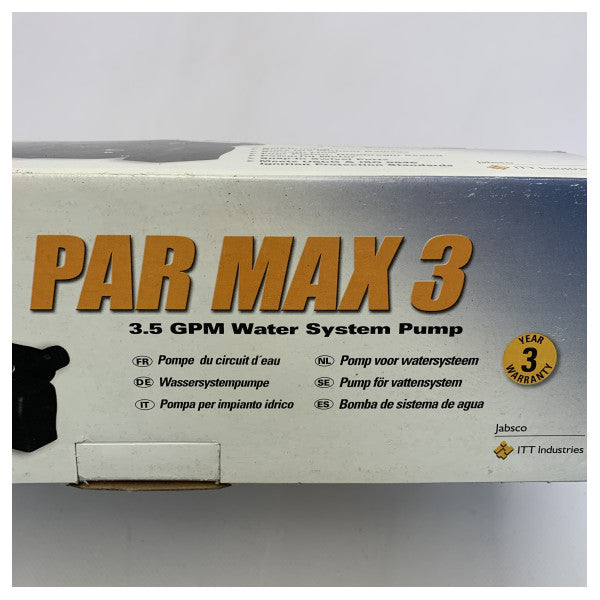 Jabsco par max 3 tlak kontrolirana pića vodena pumpa 12v 13l/min - 31600-0092