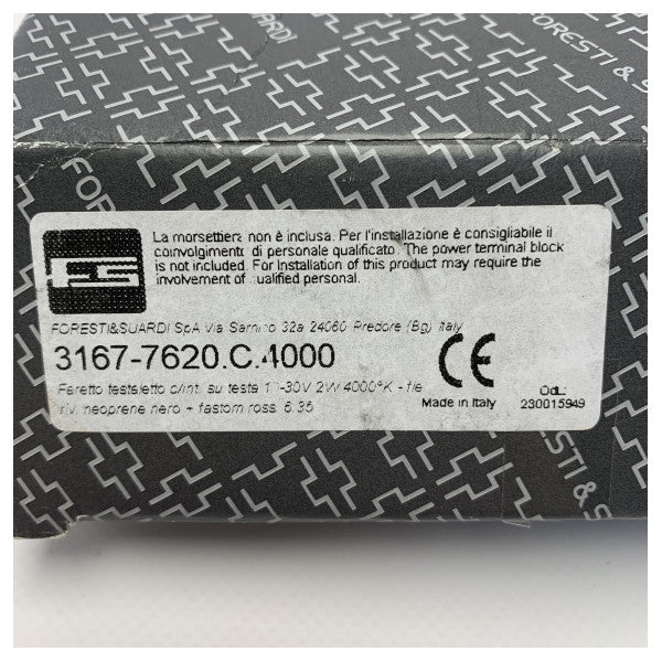 Foresti Suard Nash Ti 3167-7620.C.4000 черна светлина за четене 12/24V