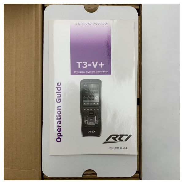 Marine Touch Screen Remote Control RTI T3V Plus - Durable Universal Controller for Maritime Systems