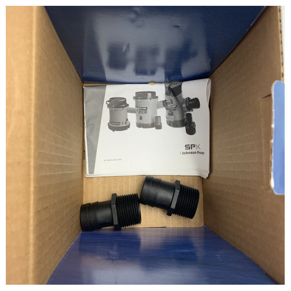 مضخة جونسون L2200 L2200 2200 GPH آسن 12 فولت - 66-32-2200-01