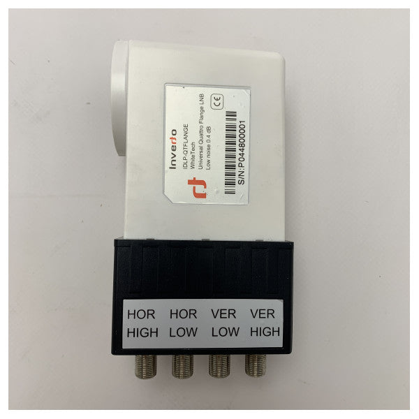 Inverto IDLP-QTF laippa - LNB universale 4 out VH/VH, flangia C120
