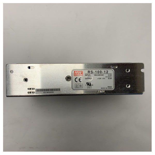 Mean Well 12V DC Power Supply 100W � Robust & Reliable Cantalupi RS-100-12 for Maritime Systems