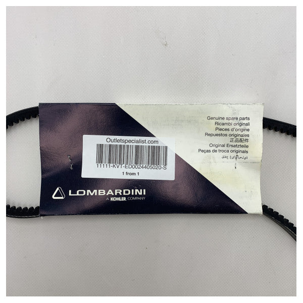 Kohler Lombardini Engine Drive Belt Black - ED0024405020 -S