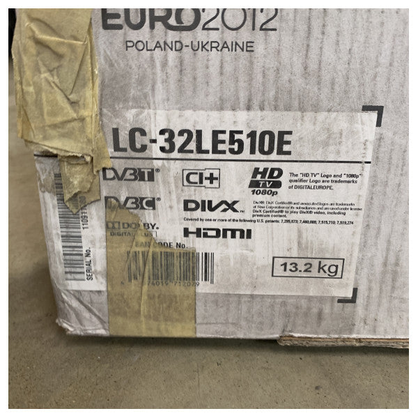 شاشة تلفزيون شارب 32 بوصة LED - موديل LC-32LE510E