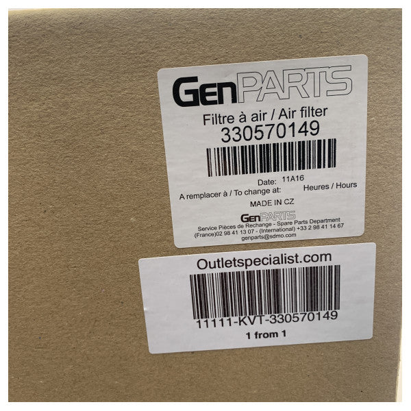 Kohler 330570149 Filter za zrak motora