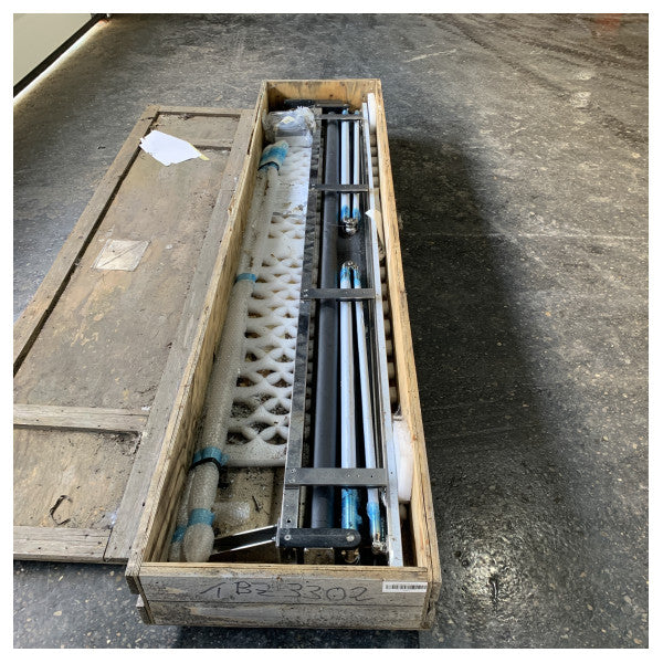 Makefast stainless steel retractable bimini B268 cm black - AN-00958