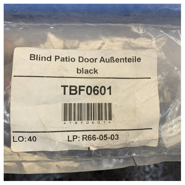 Dometic Patio Dörr Persienner STSNSA 499 x 2108 mm - svart