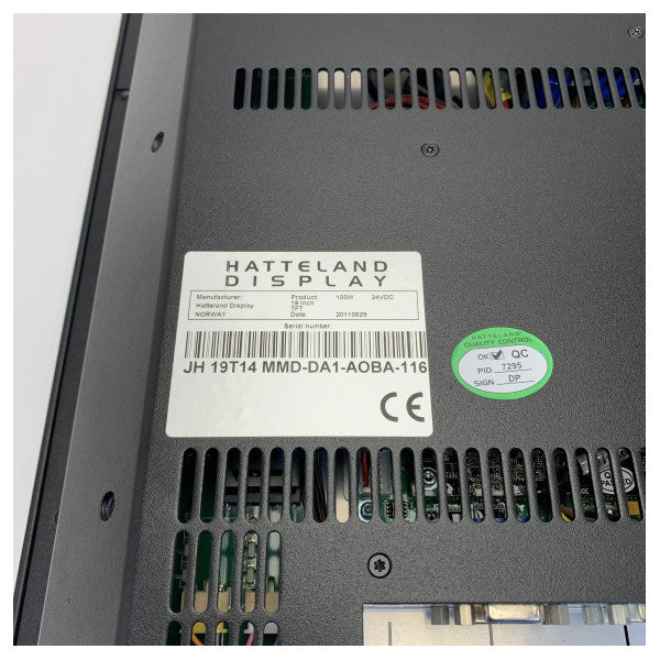 Hatteland JH19T14-MMD-DA1-AOBA 19 Inch Marine Glass Bridge Display