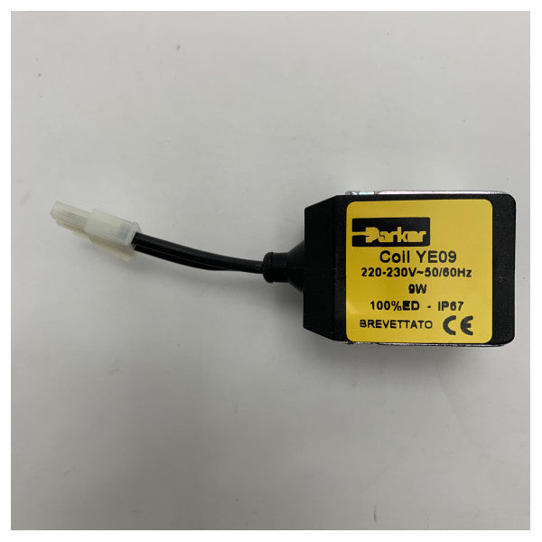 Hochwertige wasserdichte 230V-Magnetspule von Parker für Marine- und Wassersportanwendungen