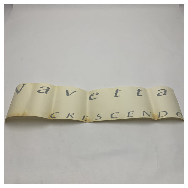 Custom Line Navetta 33 Crescendo orijinal logo çıkartması - 335733