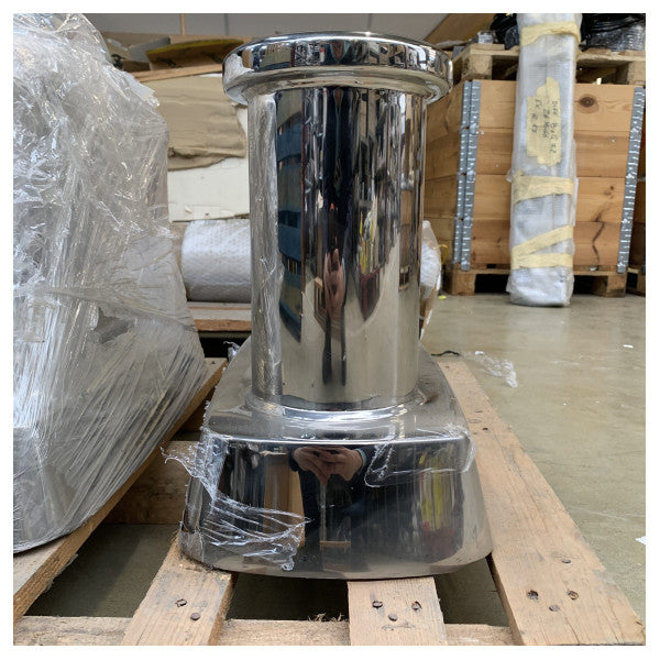 Edelstahl-Marinepoller INOX 316L 630 x 265 mm � Langlebige Anlegeklampe für sicheres Anlegen