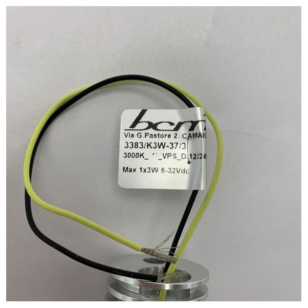 BCM світлодіодний хромований точковий світильник 3383/K3W-37/3 12/24V