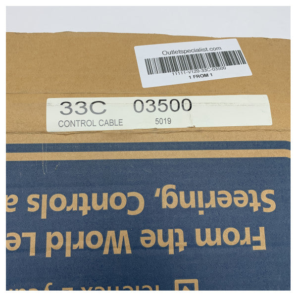 Teleflex 33C-03500 moottorin ohjausvaijeri morse, matala kitka, alhainen kitka