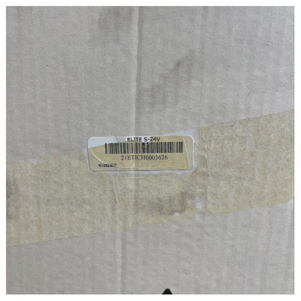 Planus Elite beyaz kısa 24V elektrikli deniz tuvaleti