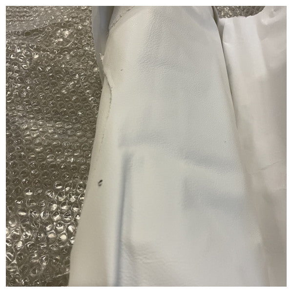 Premium Custom Marine White Foglizzo Leather 15,9 m - holdbart, vejrbestandigt og UV-resistent