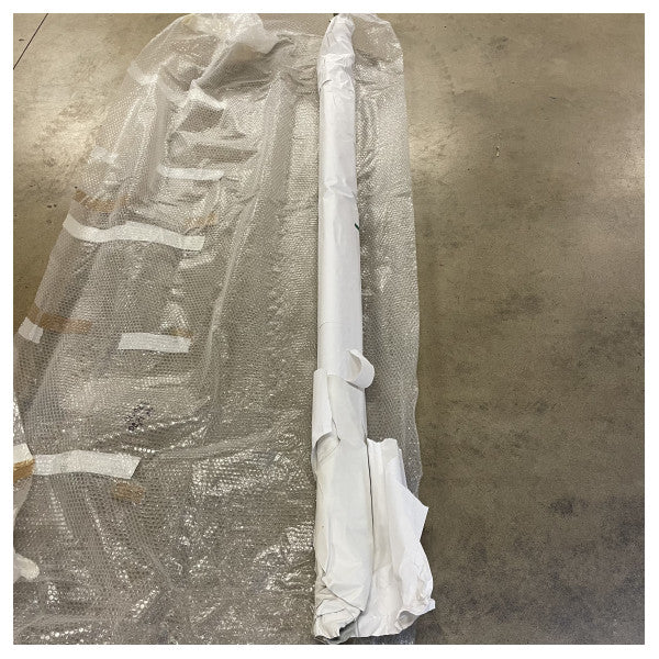 Premium Custom Marine White Foglizzo Leder 15,9m - Langlebig, wetterfest und UV-beständig