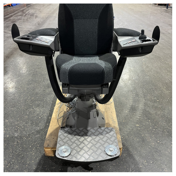 Norsap NS1700 Pilotensitz mit verstellbarer Sitzunterstützung Schwarz