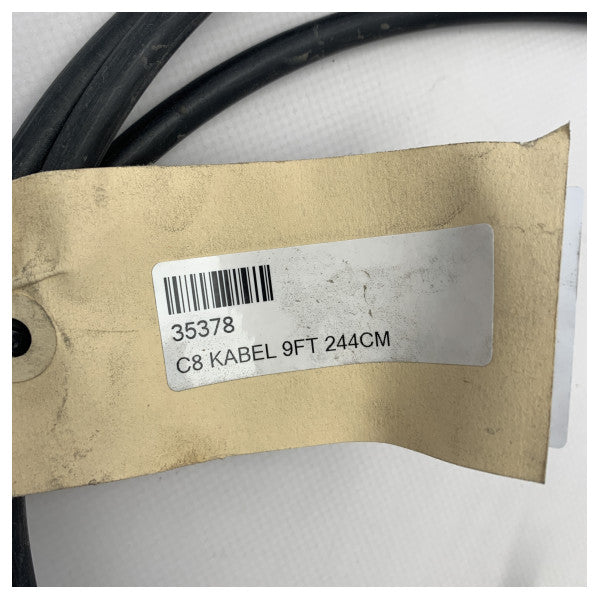 Ultraflex C8 9ft 2.44M καλώδιο διεύθυνσης σκάφους από ανοξείδωτο χάλυβα - 35378