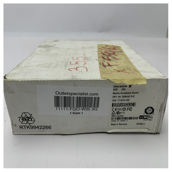 Ericsson W35 GSM/3G Ευρυζωνικός δρομολογητής και τηλεφωνικό σύστημα