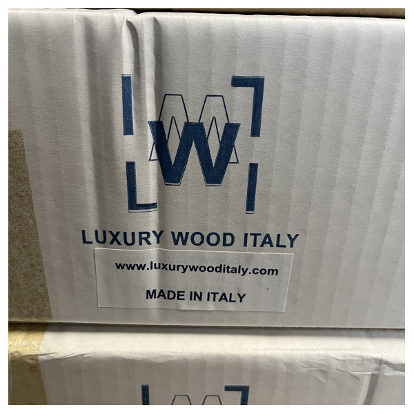 Luksus tre 356438 Parkettgulv Luna hvit eik