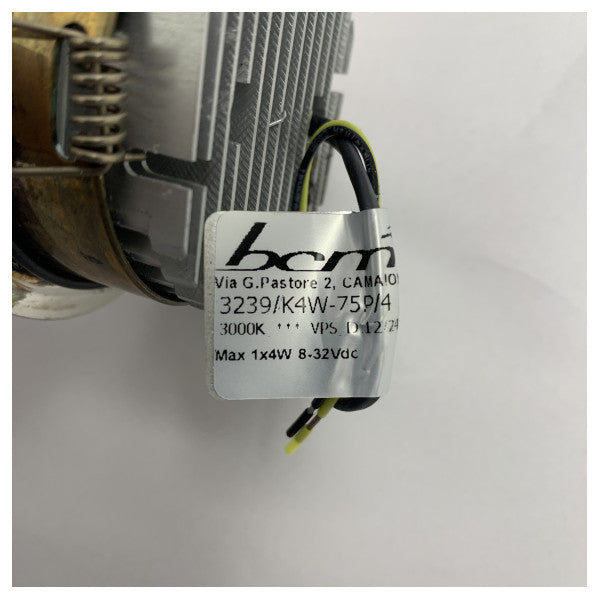 BCM Orlando хромирана LED лампа за осветление 3239/K4W-75P/4 12/24V