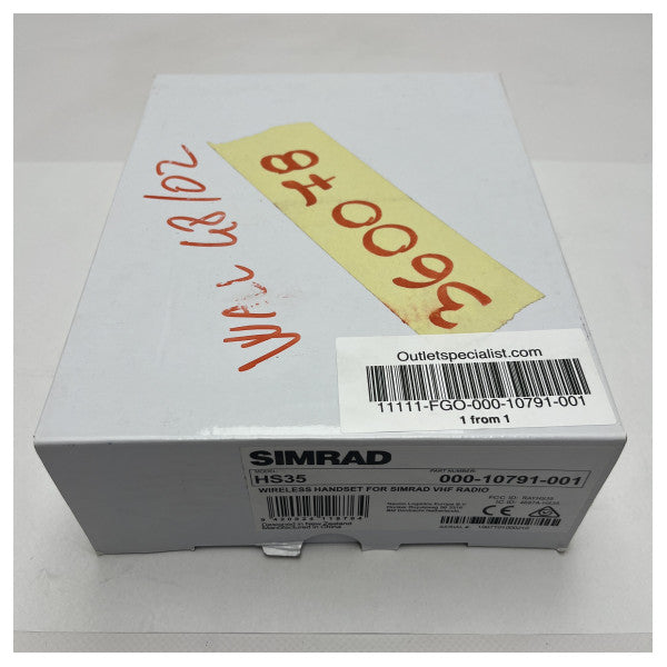 Simrad H35 langaton käsikäyttöinen VHF-ohjain - 000-10791-001