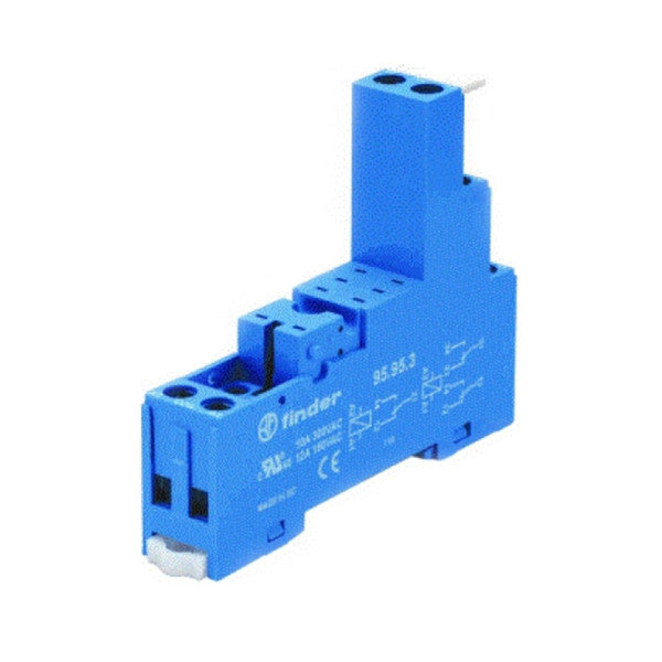 Finder elektrischer Kabelstecker blau - 435399