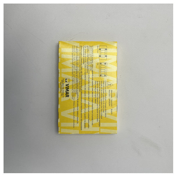 Vimar Eikon Classic 4M Μεταλλική πλάκα κάλυψης Ματ Ανθρακί - Ανθεκτική πρόσοψη διακόπτη και πρίζας Marine-Grade