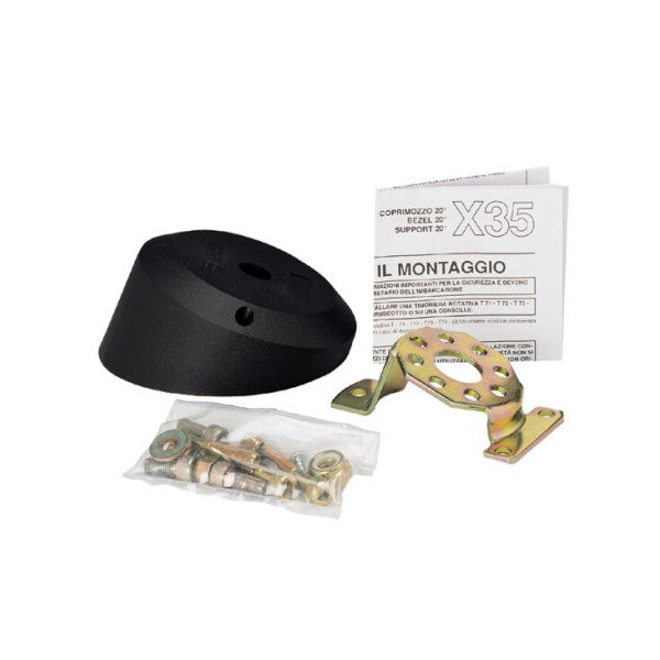 Ultraflex 36655C Σύνδεσμος καλωδίου τιμονιού θαλάσσης - Ανθεκτικό αδιάβροχο κιτ στεφάνης X35 για T71 & T72