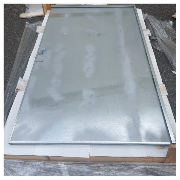 ステンレススチール電動ブラインドスライドドア 24V H2150 x W1270 mm