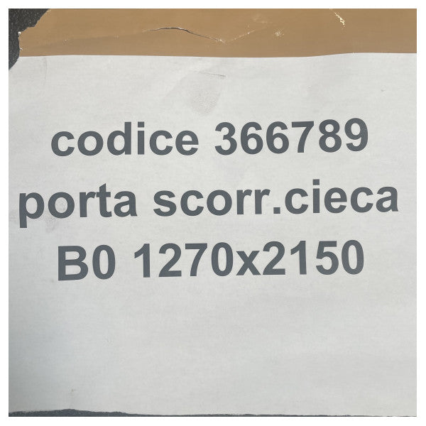 ステンレススチール電動ブラインドスライドドア 24V H2150 x W1270 mm