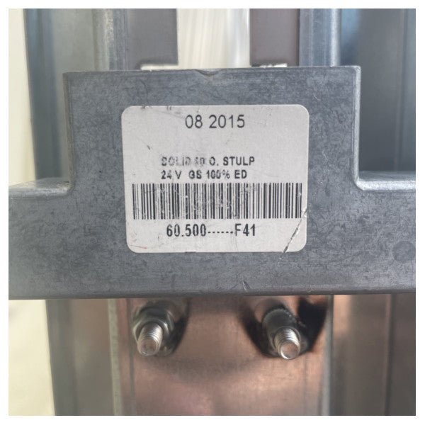 ステンレススチール電動ブラインドスライドドア 24V H2150 x W1270 mm