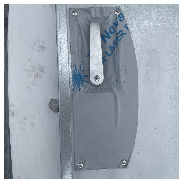 ステンレススチール電動ブラインドスライドドア 24V H2150 x W1270 mm