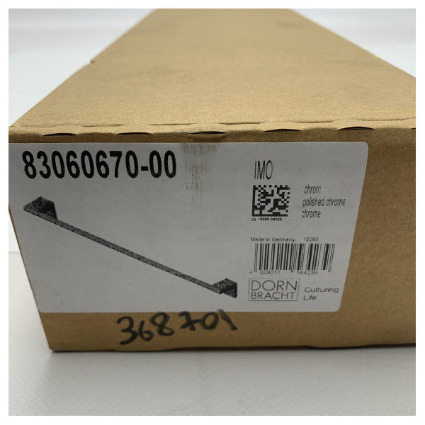 Dornbracht 368701 porta asciugamani cromo lucido 60cm 83060670-00