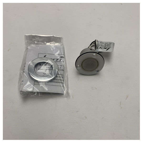 BCM Marine Grade SPOT LED XANTE3286 - kompaktowe 1W 6000K wodoodporne aluminiowe światło LED do łodzi