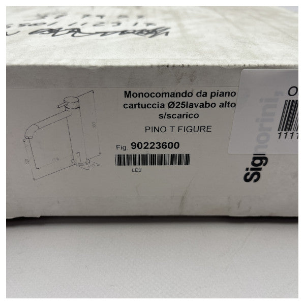 Signorini High Single Leber Mixer Tab Chrom - 90223600