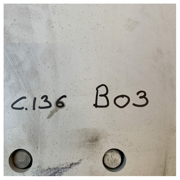 Kraftigt marint luckskydd 820x820mm Korrosionsbeständig vattentät panel av metall för båtar och fartyg