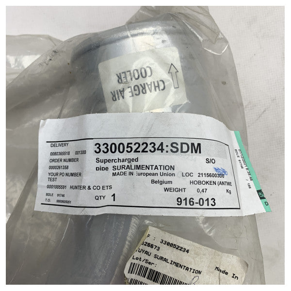 Volvo Penta 3826673 Ladung Aluminiumluftleitung